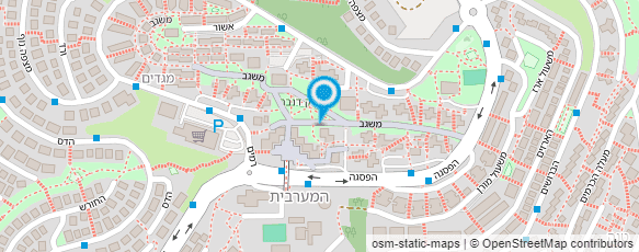 מפת הגעה אל בוגוסלבסקי נחום