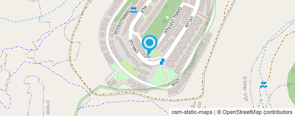 מפת הגעה אל ביטחון גינות