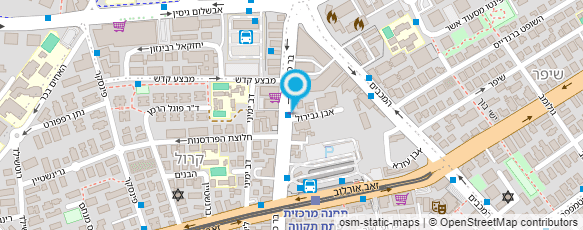 מפת הגעה אל "קפיצים לרכב" חמילבסקי