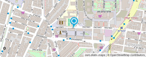 מפת הגעה אל פאנץ' ליין-המלצרים המזמרים בע"מ