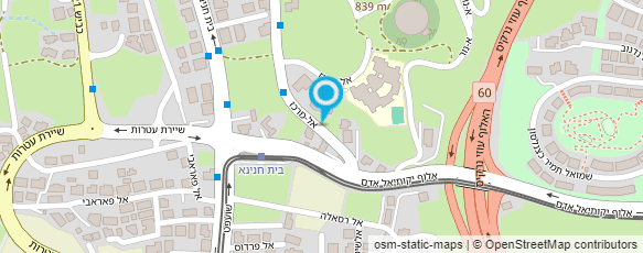 מפת הגעה אל מוסך רוממה פוגל