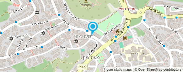 מפת הגעה אל אלומיניום חלונות ותריסים הקסטל