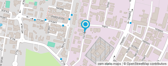 מפת הגעה אל מוסך רמ"ר בע"מ