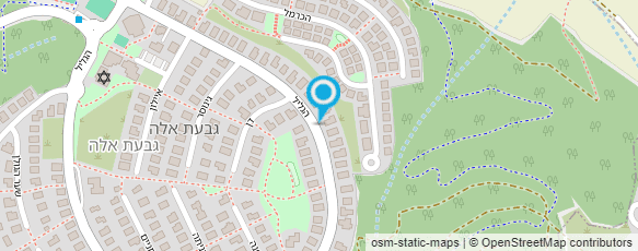 מפת הגעה אל סטודיו גבעת אלה