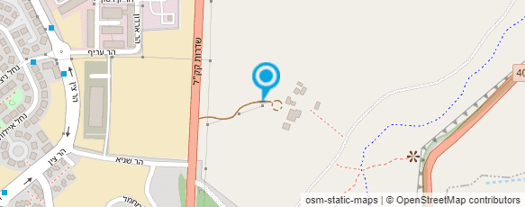 מפת הגעה אל צל מדבר