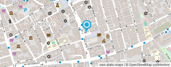 מפת הגעה אל ד"ר דן עוזי