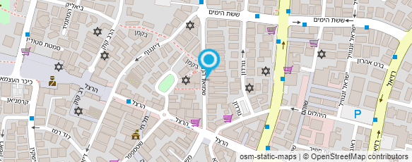 מפת הגעה אל ד"ר קגנוביץ אלכסנדר מפת הגעה אל ד"ר קגנוביץ אלכסנדר