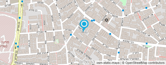 מפת הגעה אל חסדי חדוה-זילברפרב - כולל