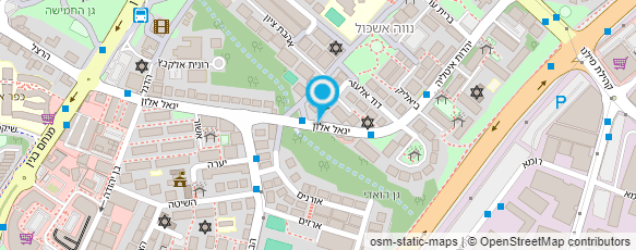 מפת הגעה אל עיריית שדרות