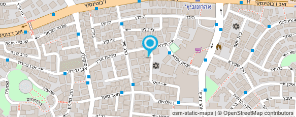 מפת הגעה אל אופנר יצחק