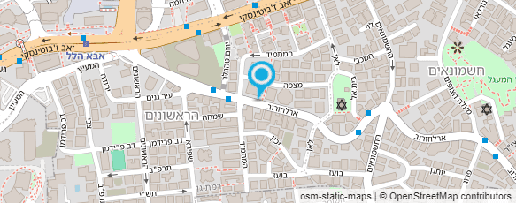 מפת הגעה אל דודי שמש וחשמל - אנרזול