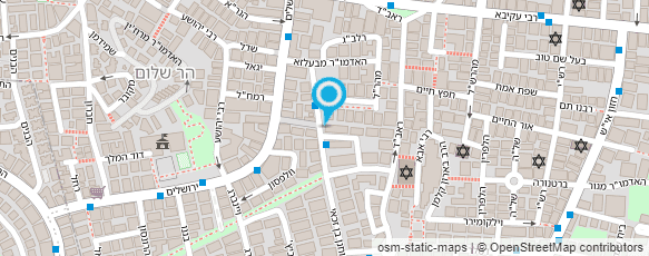 מפת הגעה אל ד"ר לוי ז. ברוך