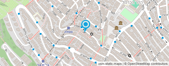 מפת הגעה אל גלרית ספיר