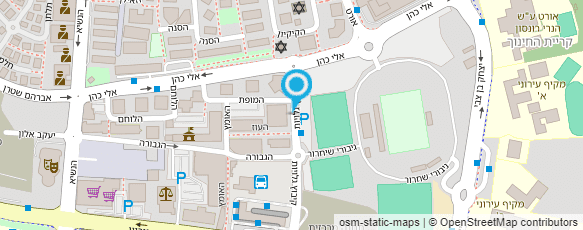 מפת הגעה אל ספורטה שמואל מפת הגעה אל ספורטה שמואל