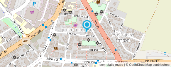 מפת הגעה אל לוי אברהם