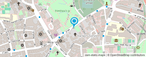 מפת הגעה אל מנזר אחיות רוזרי