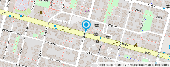 מפת הגעה אל פרופ' ורדימון אלכסנדר