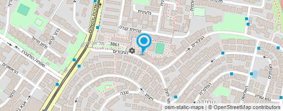 מפת הגעה אל ברוך דוד