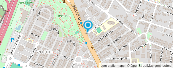 מפת הגעה אל מגן דוד אדום בישראל