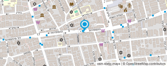 מפת הגעה אל סטודיו אלנה - ELENA