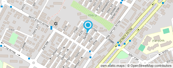 מפת הגעה אל ד"ר מינג'רסקי מנחם