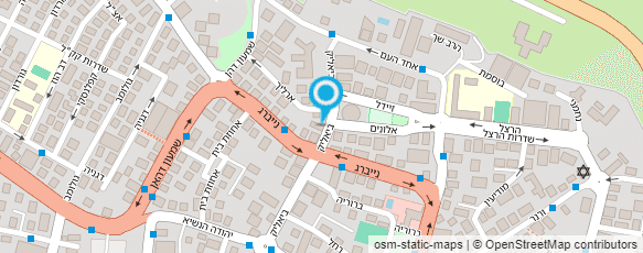 מפת הגעה אל מנחם יעקב