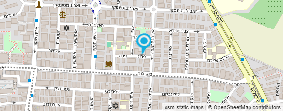 מפת הגעה אל ד"ר אדלמן דוד