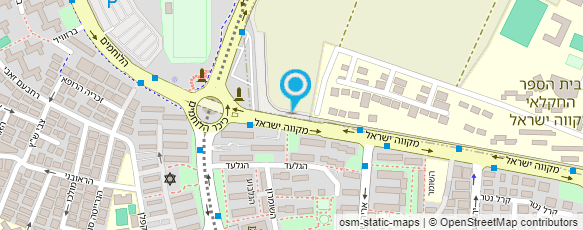 מפת הגעה אל המועצה לשמור מבנים ואתרי התיישבות