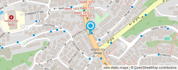 מפת הגעה אל ד"ר אנטוני נפתלי מפת הגעה אל ד"ר אנטוני נפתלי