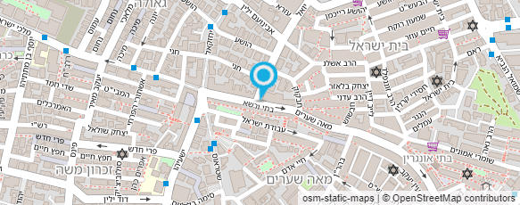 מפת הגעה אל ספרים געשעפט