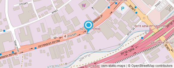 מפת הגעה אל להט רהיטים