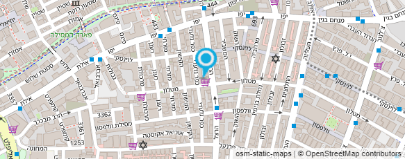 מפת הגעה אל גוציני שעונים