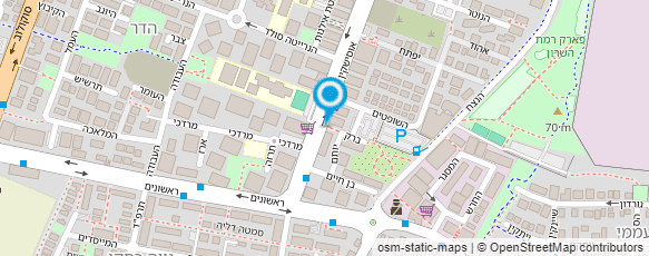 מפת הגעה אל מכבסת קרן