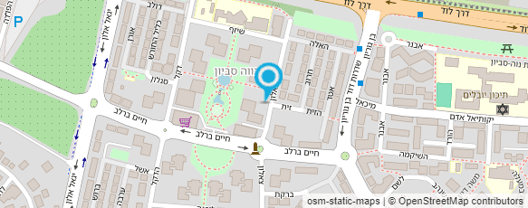 מפת הגעה אל האגודה לשוחרי האסטטיקה