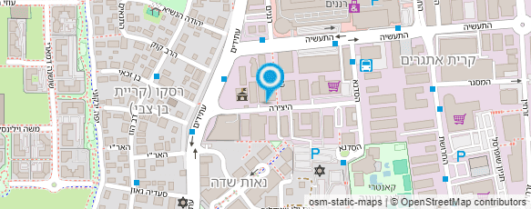 מפת הגעה אל לב אל לב ישראל-האגודה הישראלית למלחמה במחלות לב