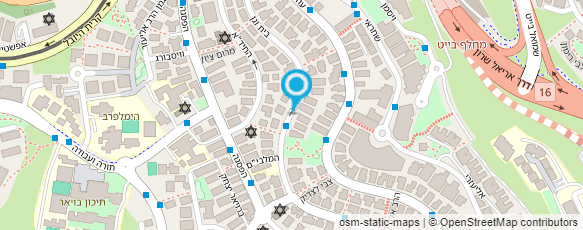 מפת הגעה אל מכון "מורשה להנחיל" - שולחן ערוך