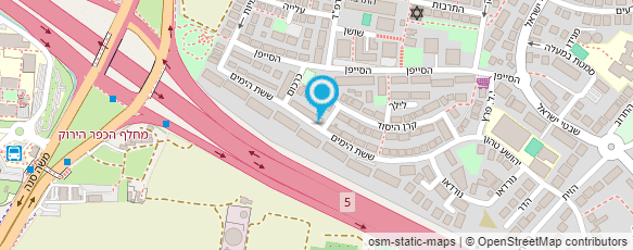 מפת הגעה אל ד"ר משה פרנקל