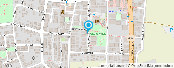 מפת הגעה אל ריטוב אהוד - הדברת מזיקים