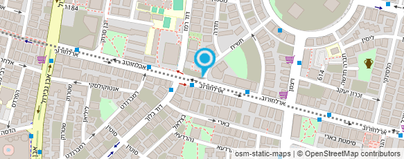 מפת הגעה אל עו"ד קונפינו-שר טליה