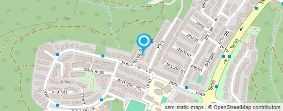 מפת הגעה אל משתלת מורן