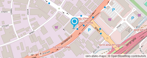 מפת הגעה אל יהב מרכז מחשוב והדרכה בע"מ