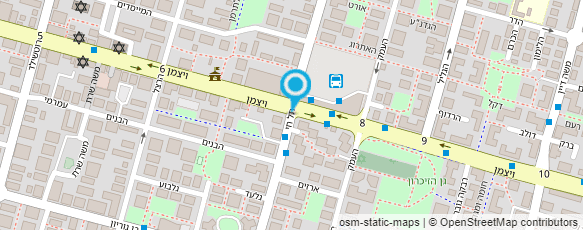 מפת הגעה אל פרוזן יוגורט