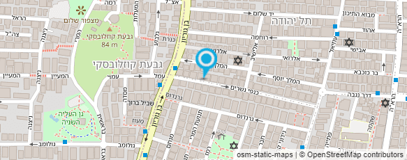 מפת הגעה אל בוסתנים