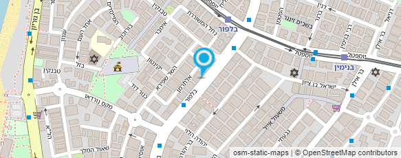 מפת הגעה אל סלון ביוטי