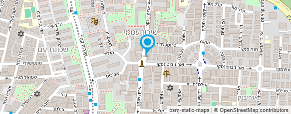 מפת הגעה אל מכון מוניקה