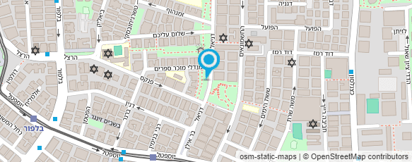 מפת הגעה אל מספרת מרגלית