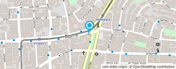 מפת הגעה אל טופז נכסים