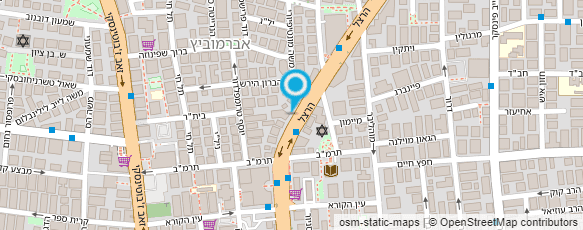 מפת הגעה אל מרכז החי והצומח מפת הגעה אל מרכז החי והצומח