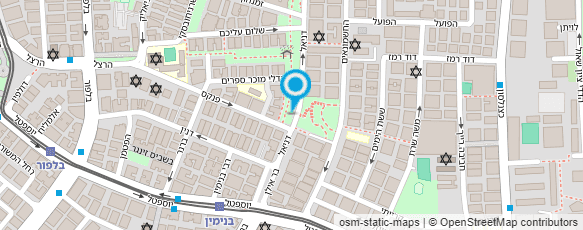 מפת הגעה אל מינימרקט משה