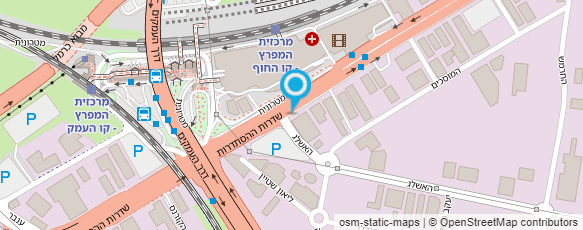 מפת הגעה אל טיסן חיפה